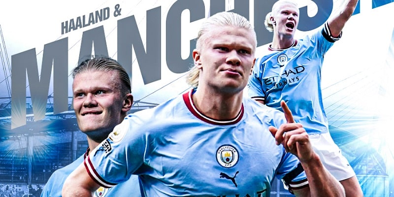 Cầu thủ Erling Haaland là chân sút hiệu quả bậc nhất Premier League