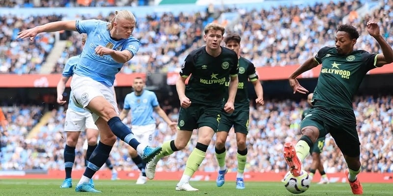 Cầu thủ Erling Haaland là mũi tấn công sắc bén tại Man City