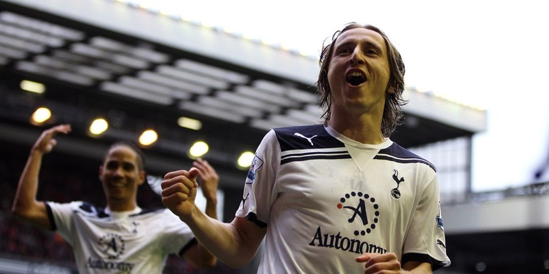 Cầu thủ Luka Modric bắt đầu sự nghiệp đỉnh cao thái Tottenham