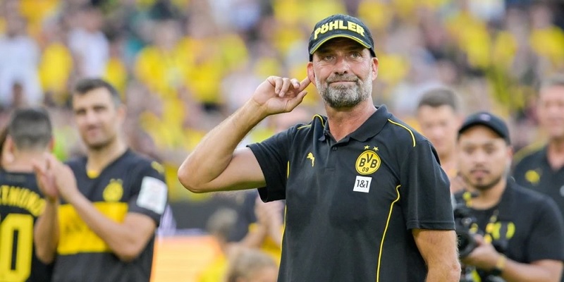 Dortmund thi đấu thăng hoa dưới thời HLV Jurgen Klopp