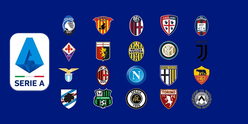 Giải đấu Serie A là sân chơi của 20 CLB hàng đầu Italia