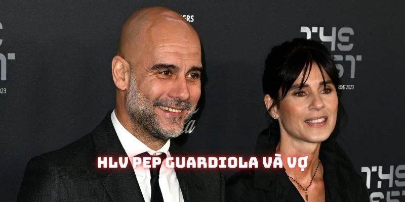 HLV Pep Guardiola và vợ cũ - Cristina Serra tham dự buổi gala The Best năm 2023